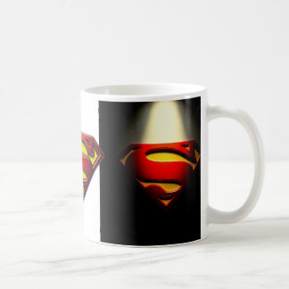 Superhero Power Mug – Bold Emblem Design for Comic
