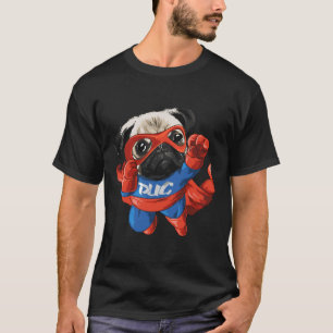 Superhero Pug Classic 225 T-Shirt