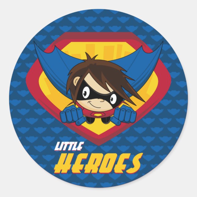 Superhero Sticker Sheet (Front)