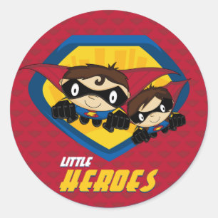 Superhero Sticker Sheet