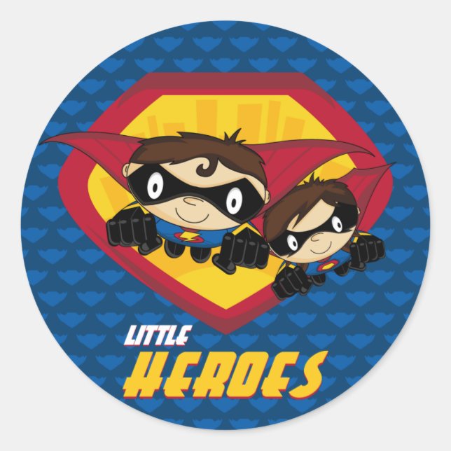 Superhero Sticker Sheet (Front)