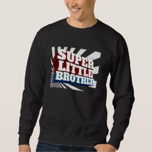 Superhero Super Little Brother Comic Sweatshirt