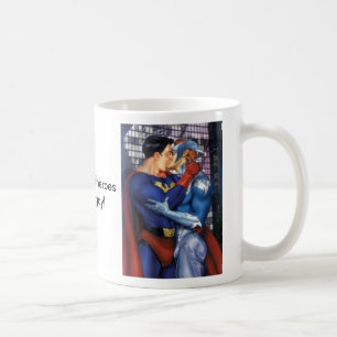superhero, superhero, Even Superheroescan be gay! Coffee Mug