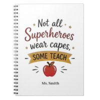 Superhero Teacher Personalised