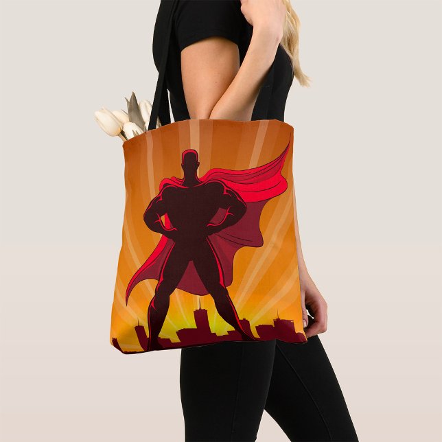 Superhero Tote Bag (Creator Uploaded)