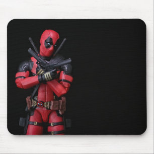 Superhero Toy Photography design Mouse Pad