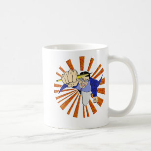 Superhero with Pencil Coffee Mug