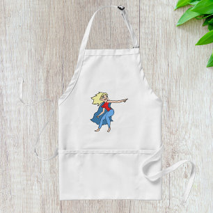 Superhero Woman Standard Apron