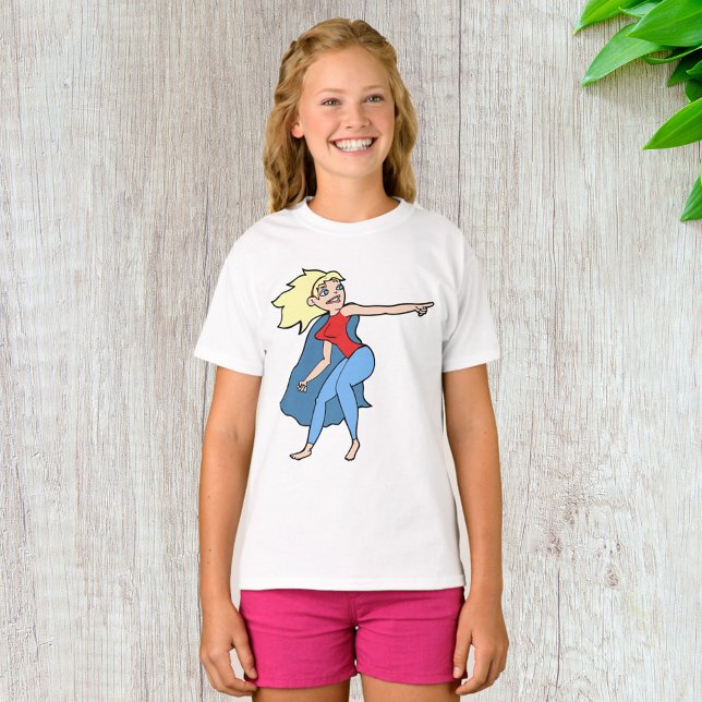 Superhero Woman T-Shirt (Creator Uploaded)