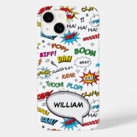 Superheroes Comics Pattern