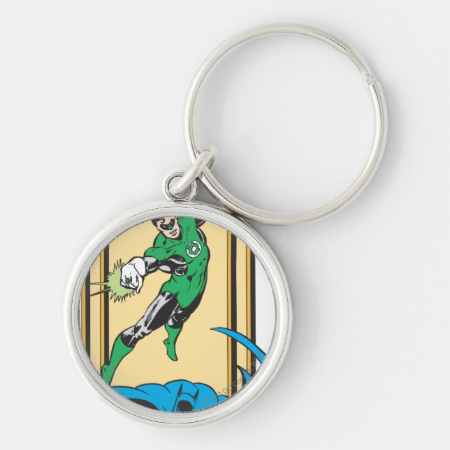 Superheroes In Action Key Ring (Front)