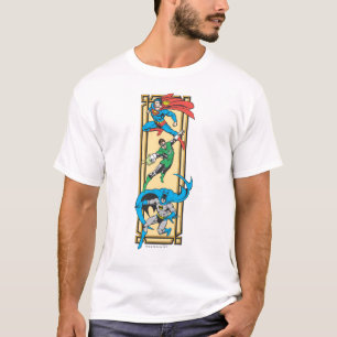 Superheroes In Action T-Shirt