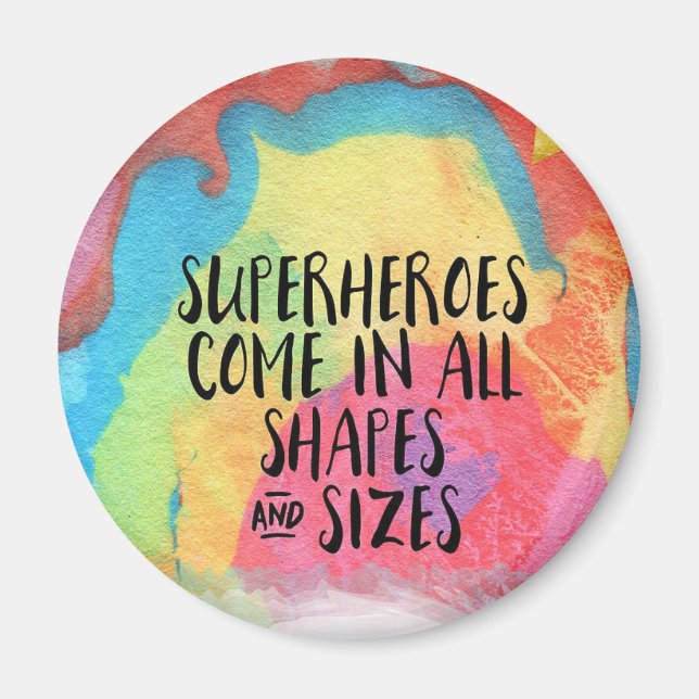 superheroes-inspirational- magnet (Front)