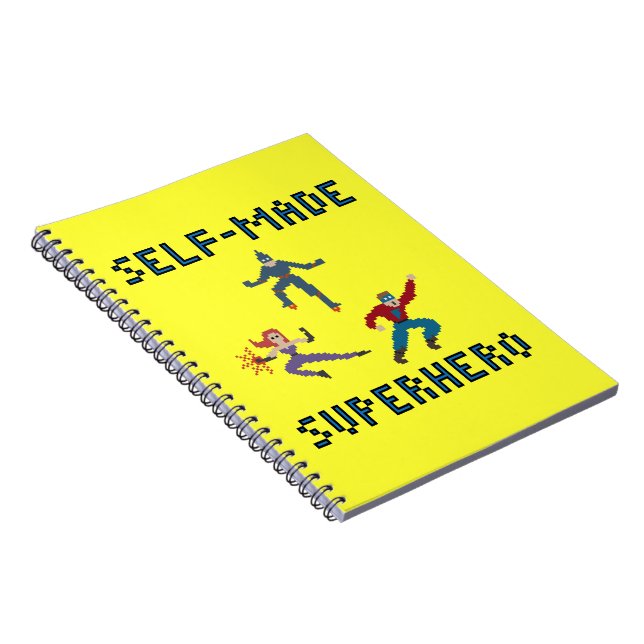 Superheroes paper notebook (Right Side)