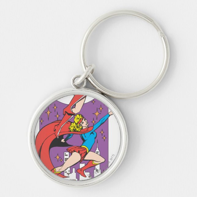Superheroines In Action Key Ring (Front)