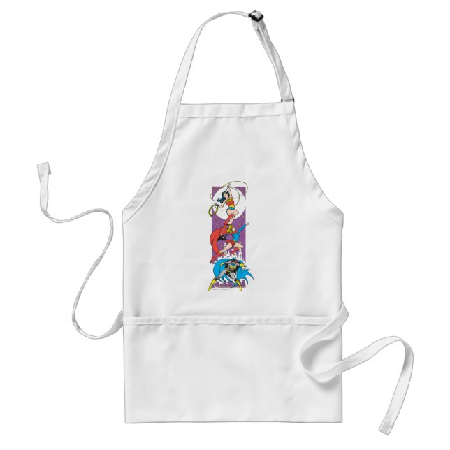 Superheroines In Action Standard Apron (Front)