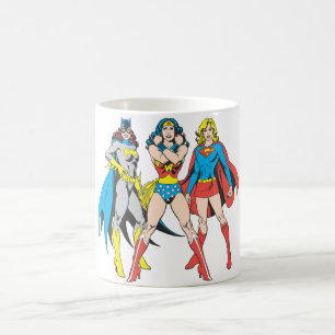 Superheroines Pose Coffee Mug