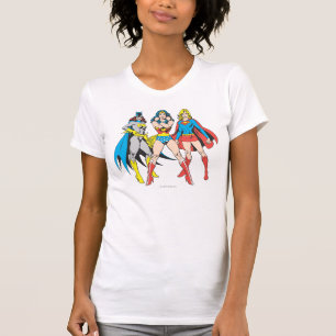 Superheroines Pose T-Shirt