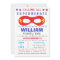 Superheros Party Happy Birthday Invitation