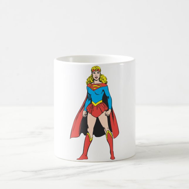 Superigirl Stands Coffee Mug (Center)