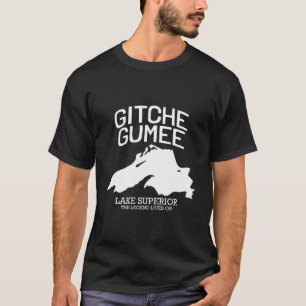 Superior Great Lake Gitche Gumee Apparel Lakes Gif T-Shirt