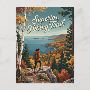 Superior Hiking Trail Minnesota Postcard