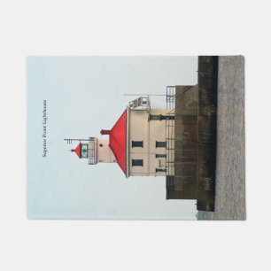 Superior Point Lighthouse door mat
