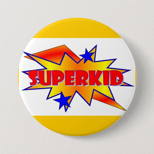 Superkid 7.5 Cm Round Badge (Front)