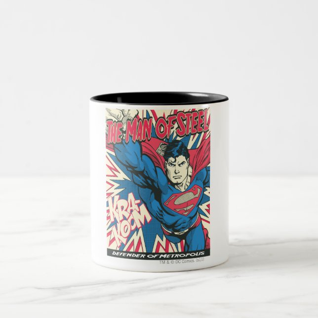 Superman 12 Two-Tone coffee mug (Center)