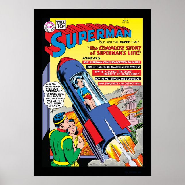 Superman #146 poster (Front)