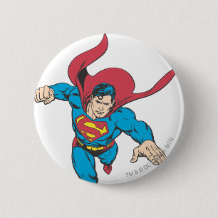 Superman 19 6 cm round badge
