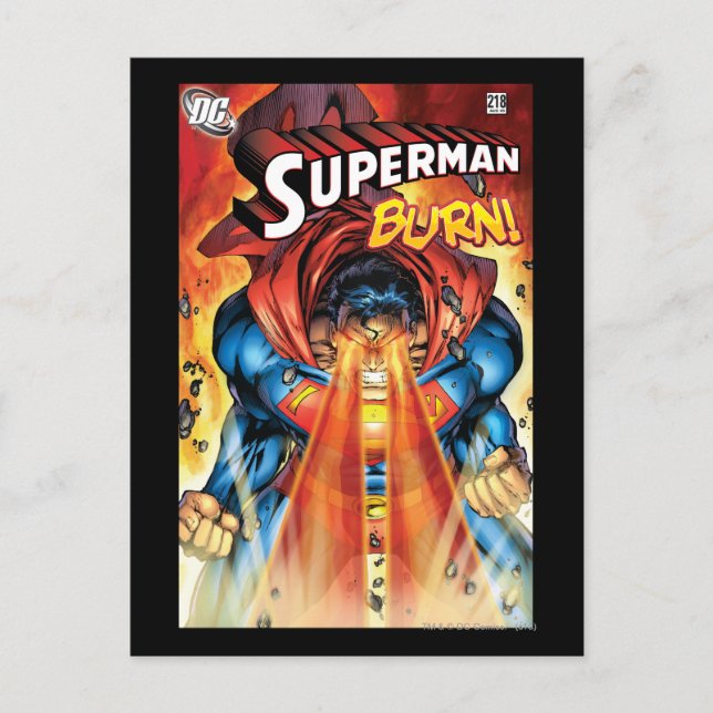 Superman #218 Aug 05 Postcard (Front)