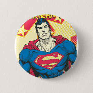 Superman 29 6 cm round badge