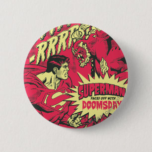 Superman 38 6 cm round badge