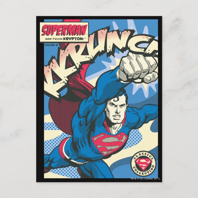 Superman 39 postcard (Front)