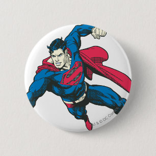 Superman 4 6 cm round badge