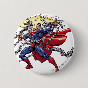 Superman 52 6 cm round badge