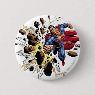 Superman 68 6 cm round badge