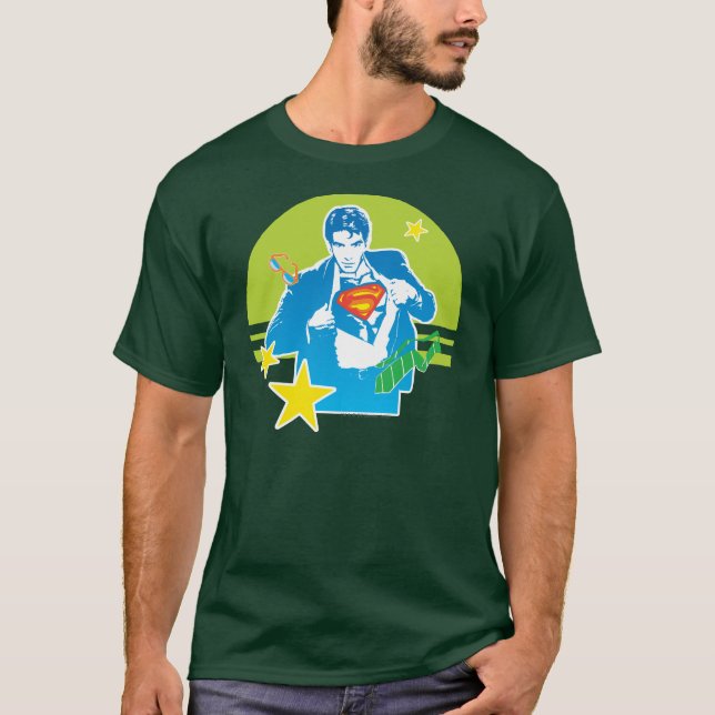 Superman 80's Style T-Shirt (Front)
