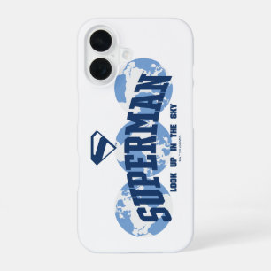 Superman Across the Globe iPhone 16 Case