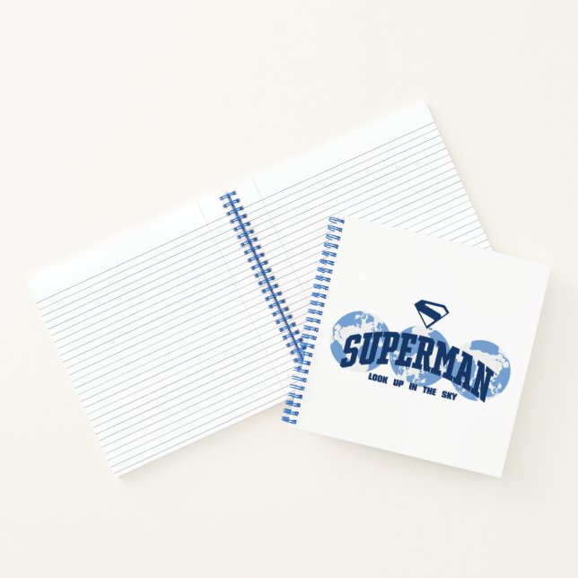 Superman Across the Globe Notebook (Inside)