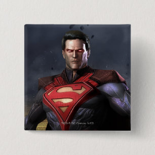 Superman Alternate 15 Cm Square Badge