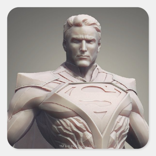 Superman Alternate Square Sticker (Front)