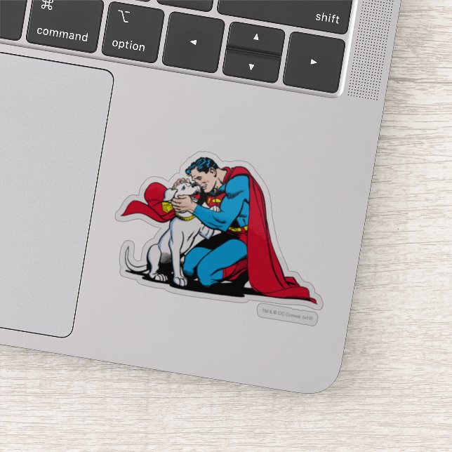 Superman and Krypto (Detail)