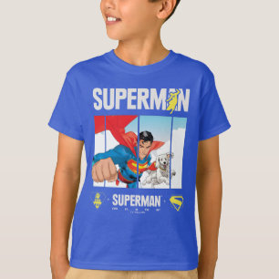 Superman and Krypto Take Flight T-Shirt