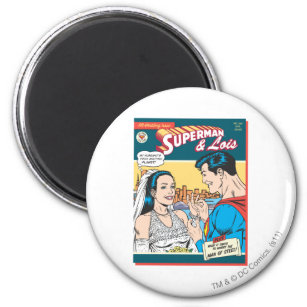 Superman and Lois Comic Magnet