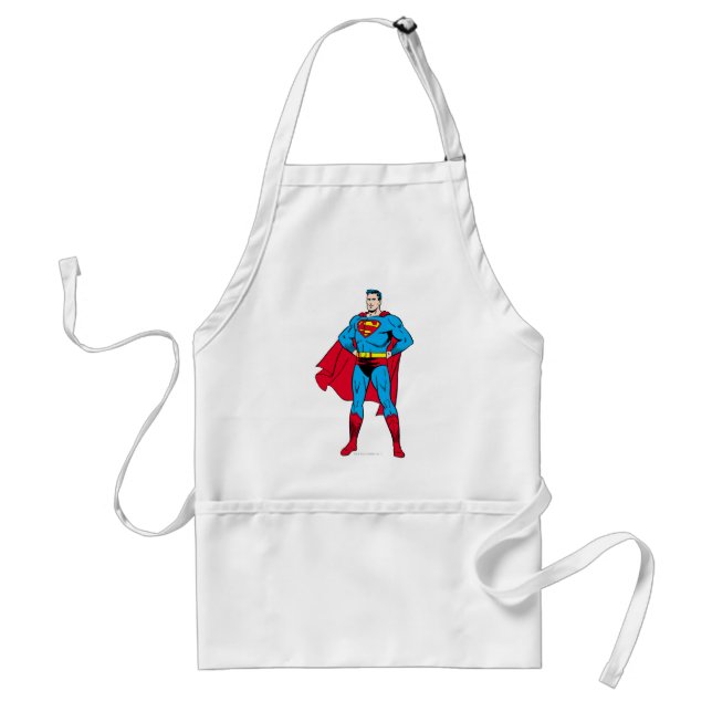 Superman Arms Folded Standard Apron (Front)