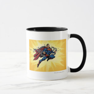 Superman breaks chains mug