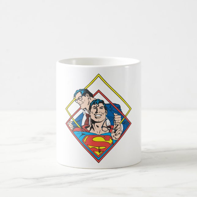 Superman/Clark Kent Coffee Mug (Center)