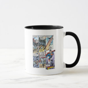 Superman Comic Panel - Clark's Origins 2 Mug